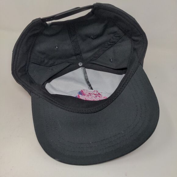 Taco Bell Mens Snapback Hat Black Cotton Blend Embroidered Logo Employee Uniform - Picture 6 of 7